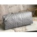 Louis Vuitton Keepall Bandouliere 50B Bag In Monogram Shadow Leather M46117