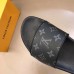 Louis Vuitton Waterfront Mules In Monogram Eclipse Canvas