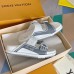 Louis Vuitton LV Trainer Mules In White Leather