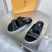 Louis Vuitton LV Trainer Mules In Black Leather