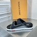Louis Vuitton LV Trainer Mules In Black Leather
