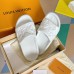 Louis Vuitton Waterfront Mules In White Monogram Rubber Louis Vuitton Waterfront Mules In White Monogram Rubber