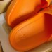 Louis Vuitton Waterfront Mules In Orange Monogram Rubber