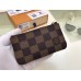 Louis Vuitton Key Pouch In Damier Ebene Canvas N62658