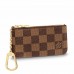 Louis Vuitton Key Pouch In Damier Ebene Canvas N62658