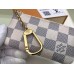 Louis Vuitton Key Pouch In Damier Azur Canvas N62659 Louis Vuitton Key Pouch In Damier Azur Canvas N62659