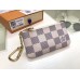 Louis Vuitton Key Pouch In Damier Azur Canvas N62659 Louis Vuitton Key Pouch In Damier Azur Canvas N62659