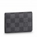 Louis Vuitton Enveloppe Carte De Visite In Damier Graphite Canvas N63338 Louis Vuitton Enveloppe Carte De Visite In Damier Graphite Canvas N63338