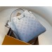 Louis Vuitton Muria Bag In Gradient Blue Mahina Leather M57853 Louis Vuitton Muria Bag In Gradient Blue Mahina Leather M57853
