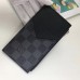 Louis Vuitton Coin Card Holder In Damier Graphite Canvas N64038