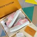 Louis Vuitton Charlie Sneakers In Pink Gradient Leather Louis Vuitton Charlie Sneakers In Pink Gradient Leather