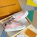 Louis Vuitton Charlie Sneakers In Pink Gradient Leather Louis Vuitton Charlie Sneakers In Pink Gradient Leather