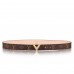 Louis Vuitton Essential V 30MM Belt In Monogram Canvas M9019W Louis Vuitton Essential V 30MM Belt In Monogram Canvas M9019W