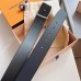 Louis Vuitton LV Frosted 40mm Reversible Belt M0459V