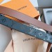 Louis Vuitton LV Pyramide 40mm Reversible Belt M9346S