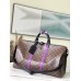 Louis Vuitton Keepall Bandouliere 50 Bag In Monogram Purple M46257 Louis Vuitton Keepall Bandouliere 50 Bag In Monogram Purple M46257