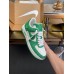 Louis Vuitton And Nike Air Force 1 Sneakers In Green/White Louis Vuitton And Nike Air Force 1 Sneakers In Green/White