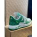 Louis Vuitton And Nike Air Force 1 Sneakers In Green/White Louis Vuitton And Nike Air Force 1 Sneakers In Green/White