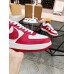 Louis Vuitton And Nike Air Force 1 Sneakers In Red/White Louis Vuitton And Nike Air Force 1 Sneakers In Red/White
