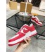 Louis Vuitton And Nike Air Force 1 Sneakers In Red/White Louis Vuitton And Nike Air Force 1 Sneakers In Red/White