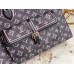 Louis Vuitton OnTheGo MM Bag In Black Monogram Canvas M46154 Louis Vuitton OnTheGo MM Bag In Black Monogram Canvas M46154