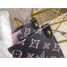 Louis Vuitton OnTheGo MM Bag In Black Monogram Canvas M46154 Louis Vuitton OnTheGo MM Bag In Black Monogram Canvas M46154