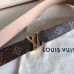 Louis Vuitton LV Initiales 30MM Reversible Belt In Monogram Canvas M0423W Louis Vuitton LV Initiales 30MM Reversible Belt In Monogram Canvas M0423W