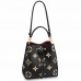 Louis Vuitton NeoNoe MM Bag In Bicolor Empreinte Leather M45495 Louis Vuitton NeoNoe MM Bag In Bicolor Empreinte Leather M45495