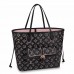 Louis Vuitton Neverfull MM Bag In Black Monogram Canvas M46137