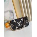 Louis Vuitton Multi Pochette Accessoires In Bicolor Empreinte Leather M45777 Louis Vuitton Multi Pochette Accessoires In Bicolor Empreinte Leather M45777