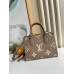 Louis Vuitton Onthego PM Bag In Bicolor Monogram Empreinte Leather M45779