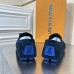 Louis Vuitton LV Driver Moccasin In Blue Monogram Suede Leather Louis Vuitton LV Driver Moccasin In Blue Monogram Suede Leather