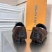 Louis Vuitton LV Driver Moccasin In Brown Monogram Suede Leather Louis Vuitton LV Driver Moccasin In Brown Monogram Suede Leather
