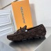 Louis Vuitton LV Driver Moccasin In Brown Monogram Suede Leather Louis Vuitton LV Driver Moccasin In Brown Monogram Suede Leather