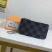 Louis Vuitton Pochette Cle In Damier Graphite Canvas N60155 Louis Vuitton Pochette Cle In Damier Graphite Canvas N60155