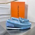 Louis Vuitton LV Racer Moccasin In Blue Technical Mesh Louis Vuitton LV Racer Moccasin In Blue Technical Mesh