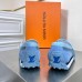 Louis Vuitton LV Racer Moccasin In Blue Technical Mesh Louis Vuitton LV Racer Moccasin In Blue Technical Mesh
