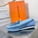 Louis Vuitton LV Racer Moccasin In Blue Technical Mesh Louis Vuitton LV Racer Moccasin In Blue Technical Mesh