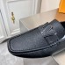 Louis Vuitton Monte Carlo Moccasin In Black Grained Leather