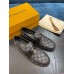 Louis Vuitton Major Loafers In Damier Graphite Canvas
