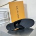 Louis Vuitton Major Open-back Loafers In Black Leather Louis Vuitton Major Open-back Loafers In Black Leather
