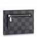 Louis Vuitton ID Card Holder In Damier Graphite Canvas N60378 Louis Vuitton ID Card Holder In Damier Graphite Canvas N60378