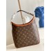Louis Vuitton Hobo Dauphine PM Bag In Monogram Reverse Canvas M45194