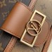Louis Vuitton Mini Dauphine Bag In Monogram Reverse Canvas M45959