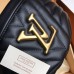 Louis Vuitton New Wave Bum Bag In Black Leather M53750 Louis Vuitton New Wave Bum Bag In Black Leather M53750