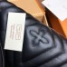 Louis Vuitton New Wave Bum Bag In Black Leather M53750 Louis Vuitton New Wave Bum Bag In Black Leather M53750