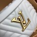 Louis Vuitton New Wave Bum Bag In White Leather M53861 Louis Vuitton New Wave Bum Bag In White Leather M53861
