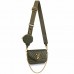 Louis Vuitton New Wave Multi-Pochette Bag In Green Leather M56471
