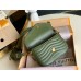 Louis Vuitton New Wave Multi-Pochette Bag In Green Leather M56471