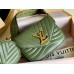 Louis Vuitton New Wave Multi-Pochette Bag In Green Leather M56471